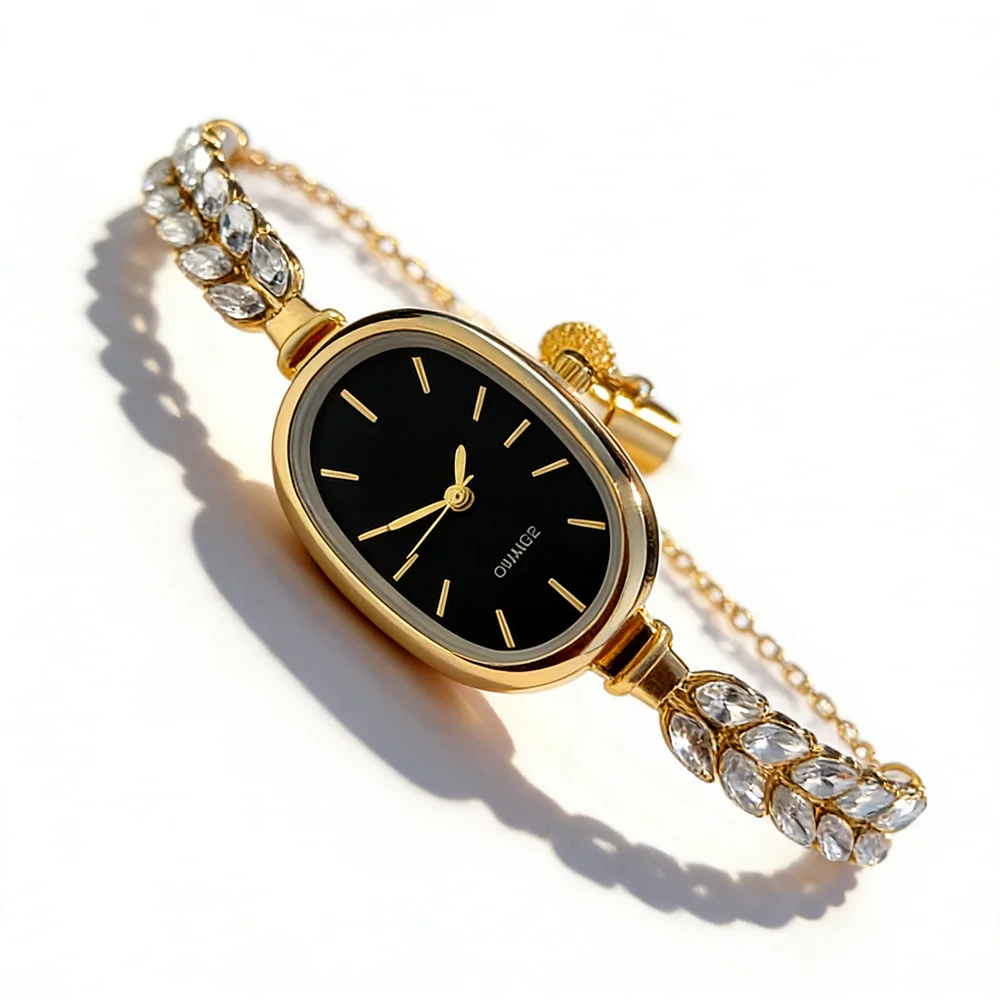 Fashion Oval Dial Women's Quar - مراجعة Luxury Watch Events وسعره